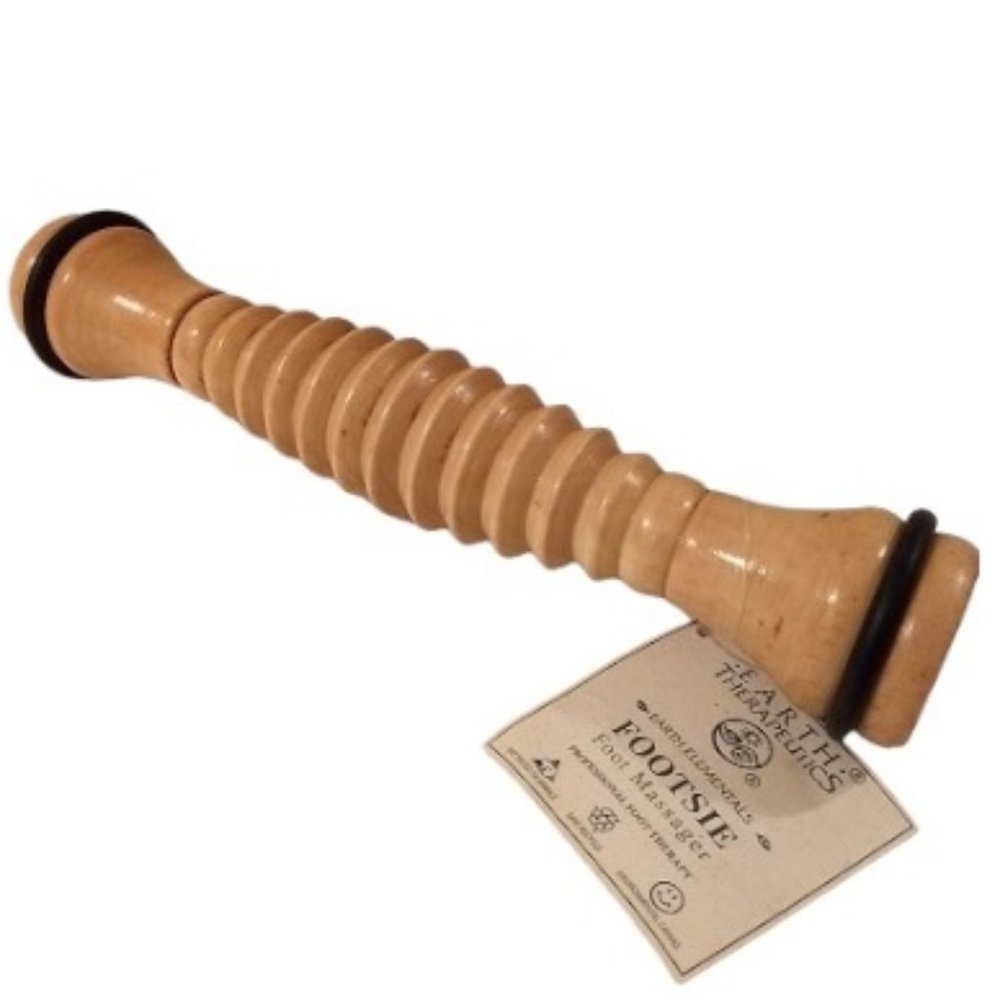 Earth Therapeutics Wooden Footsie Foot Massager